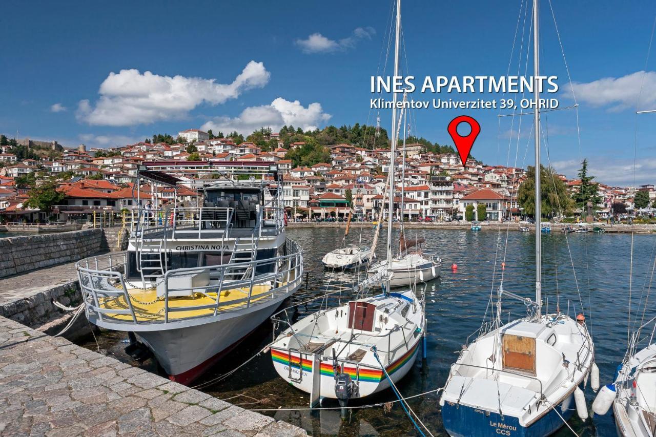 אוהריד Ines Apartments מראה חיצוני תמונה
